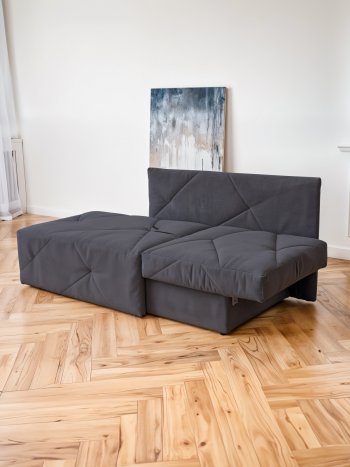 Диван 1010 графит, правый (BRENDOSS) в Ирбите - irbit.mebel-e96.ru