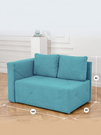 Диван 1010 мятный, левый (BRENDOSS) в Ирбите - irbit.mebel-e96.ru
