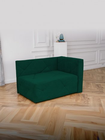 Диван 1010 изумруд, правый (BRENDOSS) в Ирбите - irbit.mebel-e96.ru
