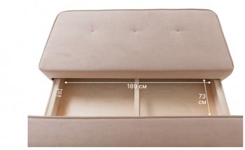 Диван-кровать 1001 бежевый (Brendoss) в Ирбите - irbit.mebel-e96.ru