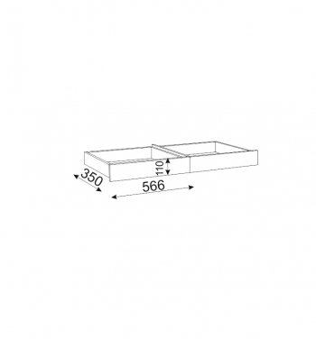 Стол с ящиками Осло М16+М17 (Риннер) в Ирбите - irbit.mebel-e96.ru