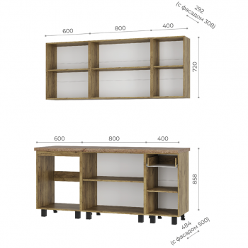 Кухонный гарнитур Тина 1800 мм (БТС) в Ирбите - irbit.mebel-e96.ru