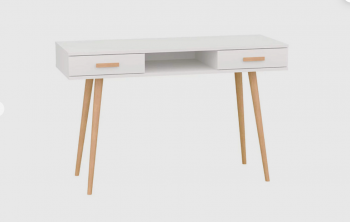 Стол письменный, арт.6-01103, белый (ГК) в Ирбите - irbit.mebel-e96.ru