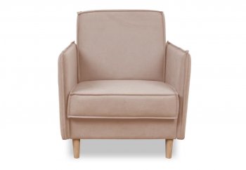 Кресло 831 Бежевый, велюр (Brendoss) в Ирбите - irbit.mebel-e96.ru
