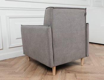 Кресло 831 Серый, велюр (Brendoss) в Ирбите - irbit.mebel-e96.ru