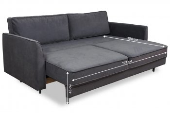 Диван 930 графит (Brendoss) в Ирбите - irbit.mebel-e96.ru