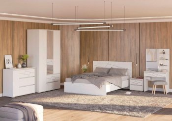 Спальный гарнитур Аделина модульный (ГК) в Ирбите - irbit.mebel-e96.ru