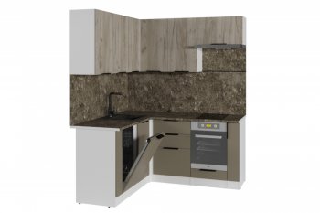 Кухонный гарнитур Альба мега прайм 2 1600х1700 мм (ПМ+СДШ) (Герда) в Ирбите - irbit.mebel-e96.ru