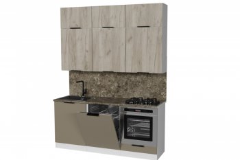 Кухонный гарнитур Альба макси 2 1800 мм (ПМ) (Герда) в Ирбите - irbit.mebel-e96.ru