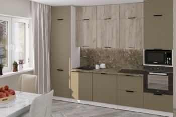 Кухонный гарнитур Альба экстра 2 3000 мм (ПМ)  (Герда) в Ирбите - irbit.mebel-e96.ru