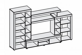 Гостиная Аллегро вар. 1 (Диал) в Ирбите - irbit.mebel-e96.ru