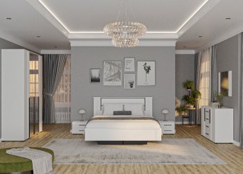 Спальный гарнитур Амалия модульный (Росток) в Ирбите - irbit.mebel-e96.ru