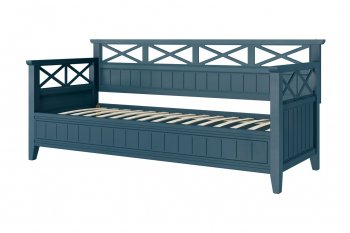 Кровать из массива Амелия сапфир без ящиков (БМ) в Ирбите - irbit.mebel-e96.ru