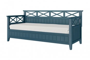 Кровать из массива Амелия сапфир без ящиков (БМ) в Ирбите - irbit.mebel-e96.ru