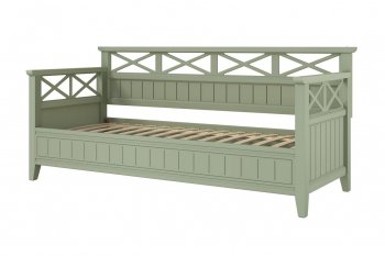 Кровать из массива Амелия зеленый самшит (БМ) в Ирбите - irbit.mebel-e96.ru