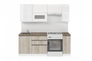 Кухонный гарнитур Антика ультра 2000 мм (Герда) в Ирбите - irbit.mebel-e96.ru