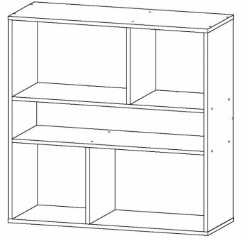 Стенка Айвори (АстридМ) в Ирбите - irbit.mebel-e96.ru