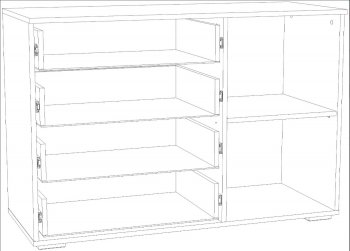 Комод Банни (Silva) в Ирбите - irbit.mebel-e96.ru