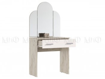 Стол туалетный Бася крафт/кашемир (Миф) в Ирбите - irbit.mebel-e96.ru