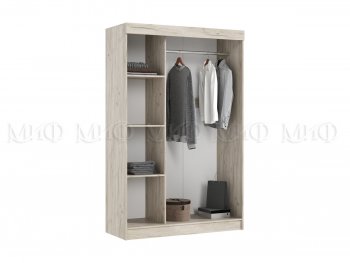 Шкаф-купе Бася 1300 мм крафт/кашемир (Миф) в Ирбите - irbit.mebel-e96.ru