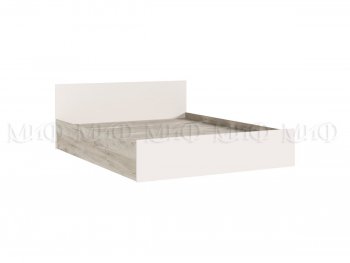 Кровать двуспальная Бася крафт/кашемир (Миф) в Ирбите - irbit.mebel-e96.ru