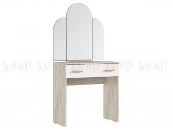 Стол туалетный Бася крафт/кашемир (Миф) в Ирбите - irbit.mebel-e96.ru
