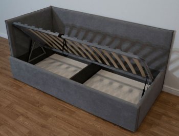 Диван-кровать Бенто с ПМ, велюр Маус (ДСВ) в Ирбите - irbit.mebel-e96.ru