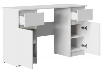Стол письменный Бостон лайт СП-002 белый (Стиль) в Ирбите - irbit.mebel-e96.ru