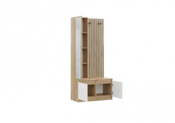 Прихожая Бостон Лайт комп.2 белый (Стиль) в Ирбите - irbit.mebel-e96.ru