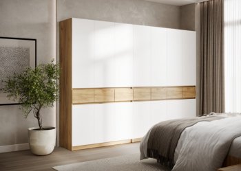 Спальный гарнитур Бостон Лайт белый (Стиль) в Ирбите - irbit.mebel-e96.ru