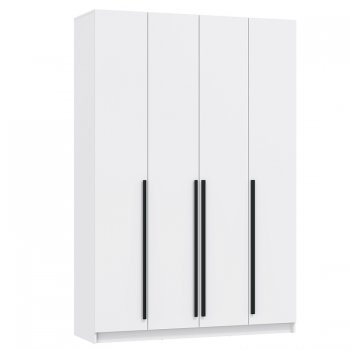Шкаф 1600 мм 67.13 Брандо ЛДСП белый (высота 2400) (Олмеко) в Ирбите - irbit.mebel-e96.ru