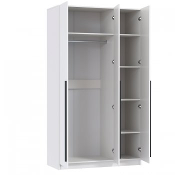 Шкаф 1200 мм 67.15 Брандо ЛДСП Белый (высота 2150) (Олмеко) в Ирбите - irbit.mebel-e96.ru