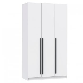 Шкаф 1200 мм 67.15 Брандо ЛДСП Белый (высота 2150) (Олмеко) в Ирбите - irbit.mebel-e96.ru