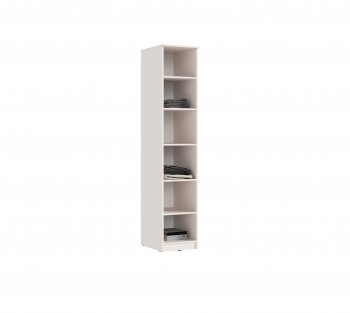 Пенал 400 мм Челси (1 створка) с антресолью, Кашемир (Миф) в Ирбите - irbit.mebel-e96.ru