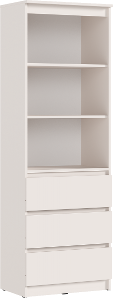 Письменный стол угловой + Стеллаж Челси кашемир (Миф) в Ирбите - irbit.mebel-e96.ru