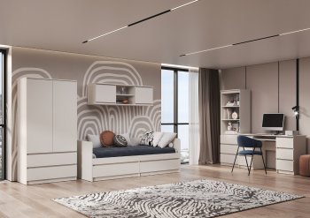 Набор детской мебели Челси Кашемир, модульный (Миф) в Ирбите - irbit.mebel-e96.ru