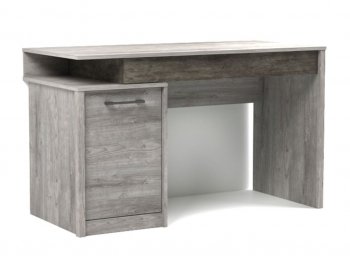 Стол письменный Денвер Риббек серый (СБК) в Ирбите - irbit.mebel-e96.ru