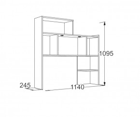 Набор детской мебели Омега-18 (модульная) в Ирбите - irbit.mebel-e96.ru