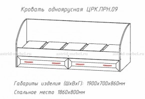 Набор детской мебели Принцесса (модульный) (АстридМ) в Ирбите - irbit.mebel-e96.ru