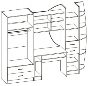 Детская Юниор 2 (МФД металлик) в Ирбите - irbit.mebel-e96.ru