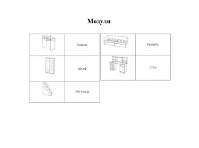 Набор детской мебели Юта (Ярофф) в Ирбите - irbit.mebel-e96.ru