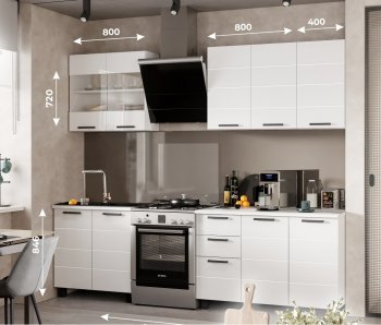 Кухонный гарнитур Диана 2 м (БТС) в Ирбите - irbit.mebel-e96.ru