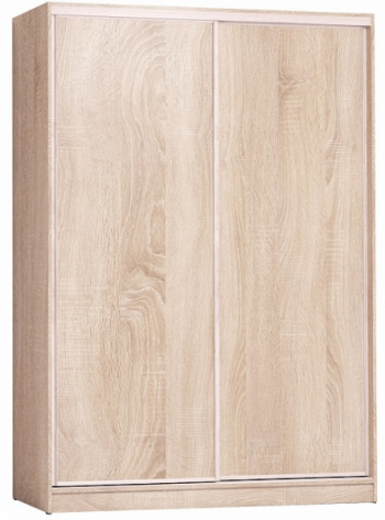 Шкаф-купе Домашний 1600 дуб сонома без зеркала в Ирбите - irbit.mebel-e96.ru