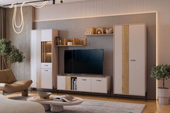 Стенка Доминика модульная  (Мебельсон) в Ирбите - irbit.mebel-e96.ru