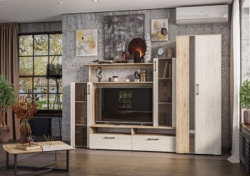 Стенка Эмма со шкафом (ИЦ) в Ирбите - irbit.mebel-e96.ru