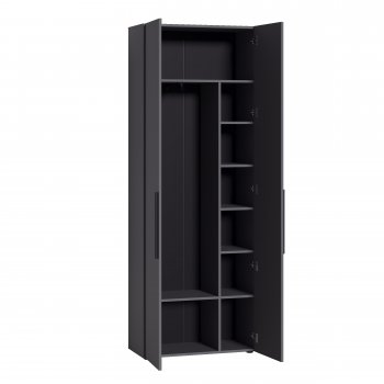 Шкаф для одежды 800 мм Эйр 13.340 графит (Моби) в Ирбите - irbit.mebel-e96.ru