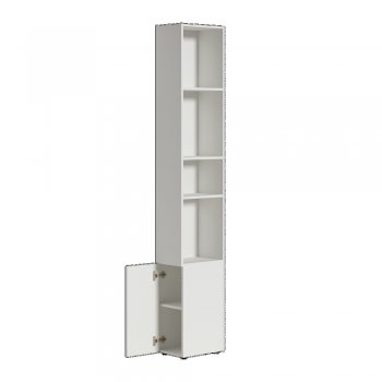 Шкаф торцевой Эйр 16.323 белый (Моби) в Ирбите - irbit.mebel-e96.ru