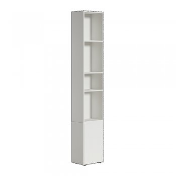 Шкаф торцевой Эйр 16.323 белый (Моби) в Ирбите - irbit.mebel-e96.ru