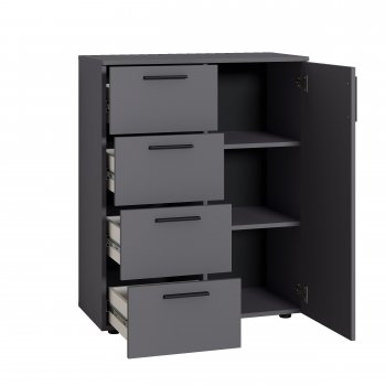 Комод Эйр 16.241 графит (Моби) в Ирбите - irbit.mebel-e96.ru
