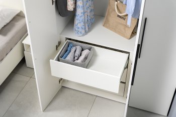 Спальный гарнитур Эйр модульный (Моби) в Ирбите - irbit.mebel-e96.ru
